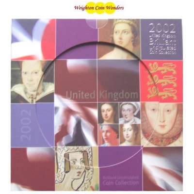 2002 Brilliant Uncirculated Coin Set - Click Image to Close